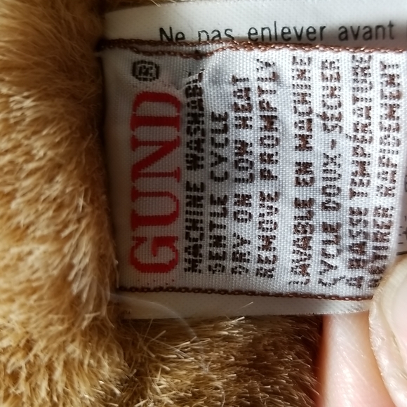 Vintage Gund 5768 Eager The Beaver Plush Stuffed Animal 8" VG+ 1985 - Picture 4 of 7